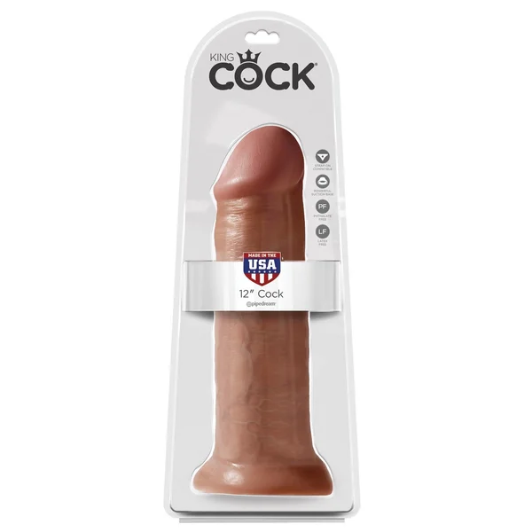 King Cock 12" Cock - Tan — image 6 of 7