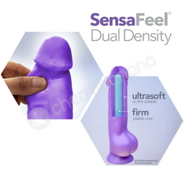 Au Naturel Bold Chub Pink 10" Flexishaft Dildo