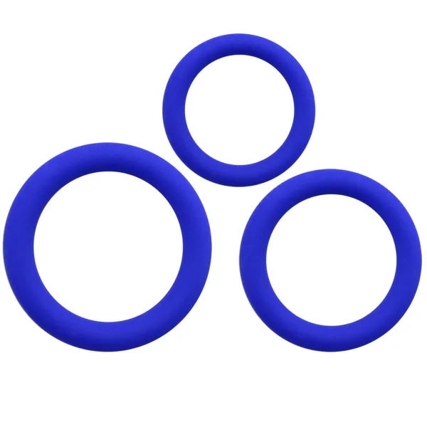 Silicone Thick Erection Stacking Cock Ring Set
