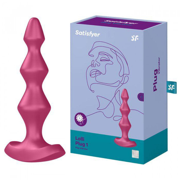 Satisfyer 5.5" Lolli Plug 1 Vibrating Butt Plug
