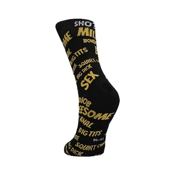 Shots Socks Sexy Words M/l