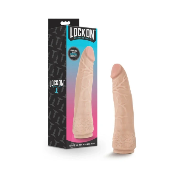 Lock On - 7.5 Inch Realistic Lock On Dildo — image 16 of 16