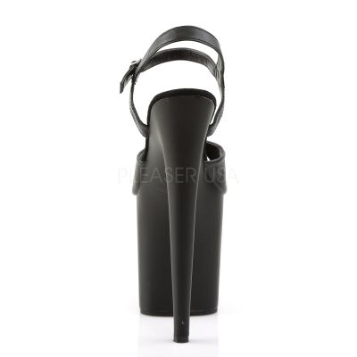 8 inch Heel Ankle Strap Platform Sandal
