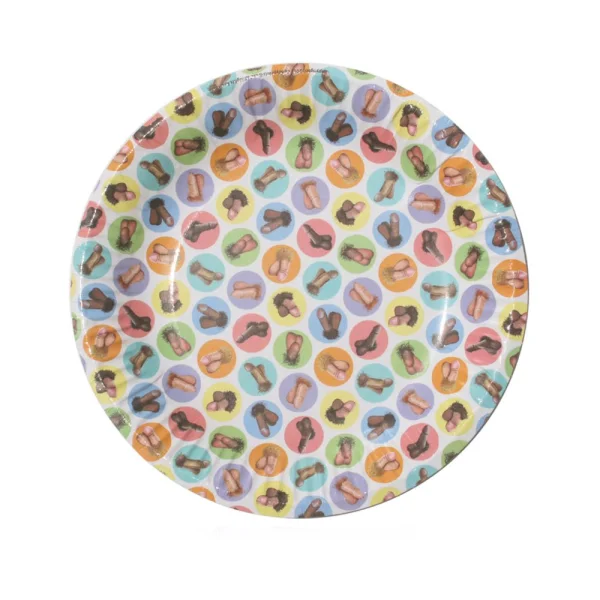 Mini Penis Plates Pack Of 8