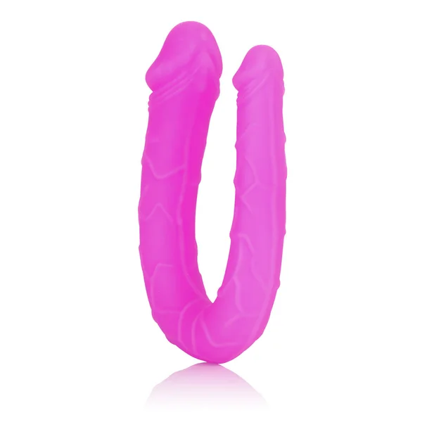 Silicone Double Dong Ac-dc Dong - Pink — image 11 of 14