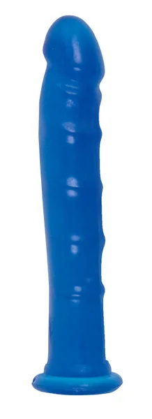 Jelly Jewel Dong With Suction Cup - Sapphire — image 5 of 7