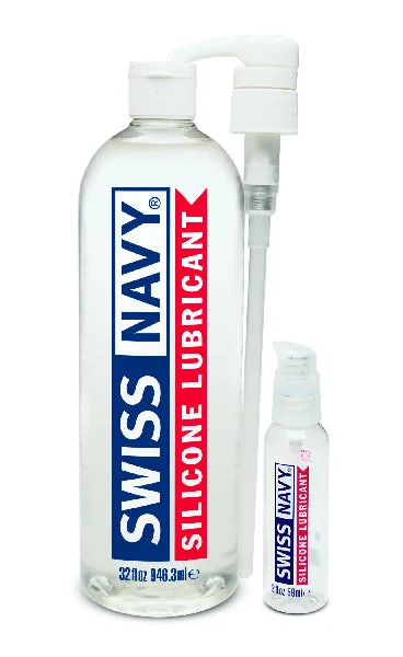 Swiss Navy Silicone Lubricant 32oz/946ml — image 2 of 2