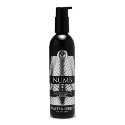 Numb Desensitizing Water Based Lubricant 3 5 Percent Lidocaine 8oz