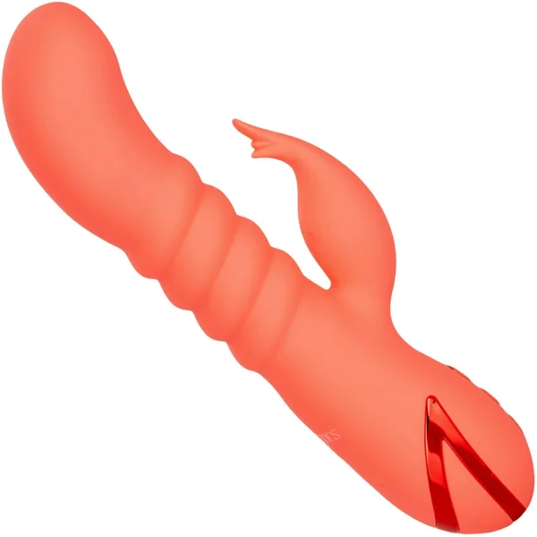 Orange County Cutie Thrusting Rabbit Vibrator