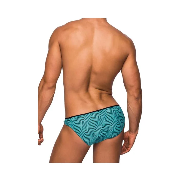Male Power Tranquil Abyss Mini Bikini Seafoam/black Medium — image 12 of 12