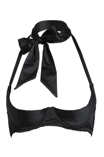Dita Von Teese Von Follies Beau Teese Black Quarter Cup Underwire Bra