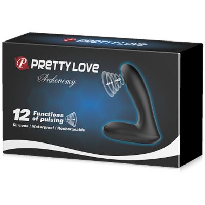Rechargeable Anal Massager Black