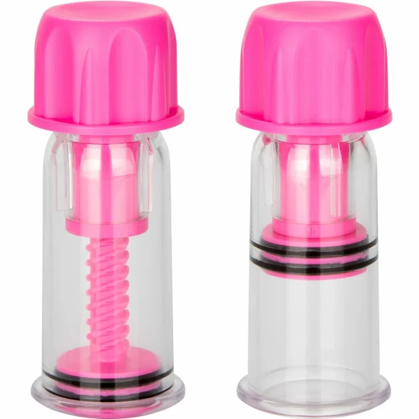 CalExotics Nipple Play Vacuum Twist Nipple Suckers