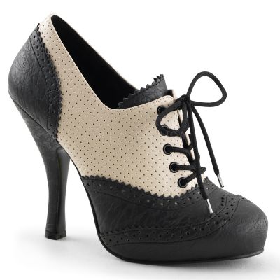 4 1 2 inches Heel 3 4 inches Hidden P F Lace Up Spectator Oxford