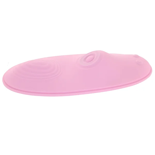 Inmi The Pulse 28X Pulsing & Vibrating Silicone Waterproof Rechargeable Grinder With Remote - Pink