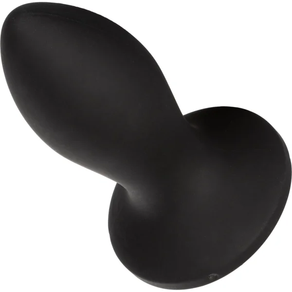 Power Gem Silicone Vibrating Petite Crystal Anal Probe by CalExotics - Black