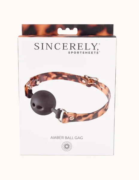 Sincerely Amber Ball Gag