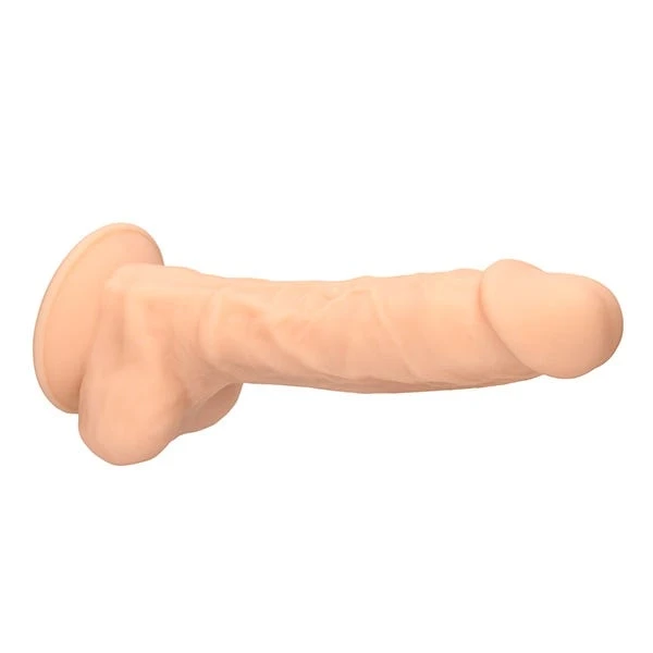 RealRock 7-inch Dual Density Dildo with Balls