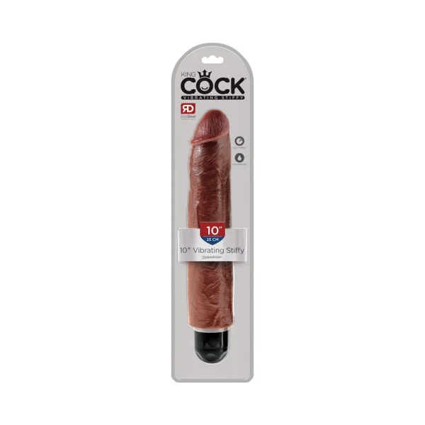 King Cock 10 inches Vibrating Stiffy — image 6 of 11