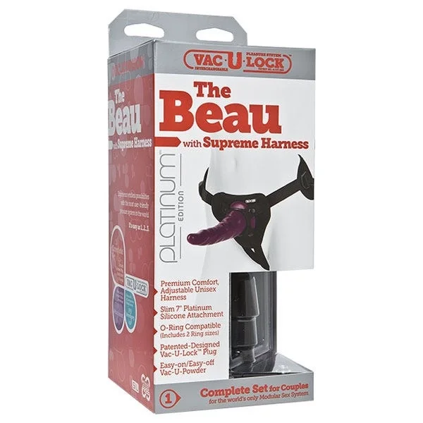 Vac-U-Lock Platinum Edition The Beau with Supreme Harness