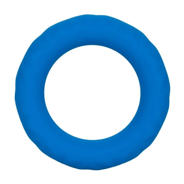 Link Up Ultra-Soft Max Silicone Cock Ring By CalExotics - Blue