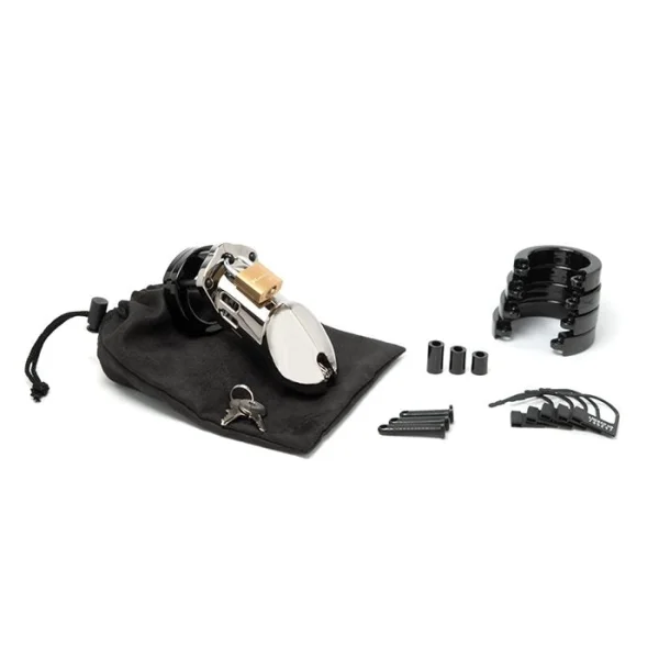 CB-X CB-6000 3 1/4" Cock Cage Chrome Kit — image 4 of 4