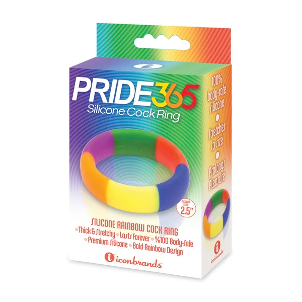 Pride 365 Rainbow Cock-Ring — image 5 of 5