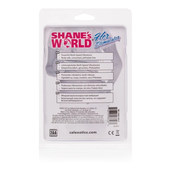 Shanes World Her Vibrating Stimulator - Pink — image 7 of 8