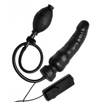 Ravage Vibrating Inflatable Penis