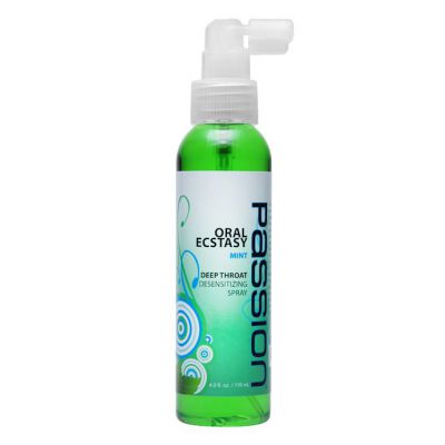 Oral Ecstasy Mint Flavored Deep Throat Numbing Spray 4 Oz