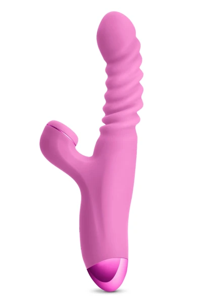 Luxe Nova Thrusting & Throbbing Rabbit Vibe
