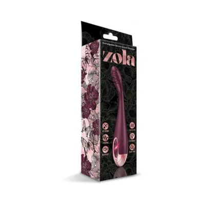 Zola Rechargeable Silicone Warming G spot Massager