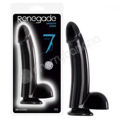 Renegade Black 7 Smooth Dong