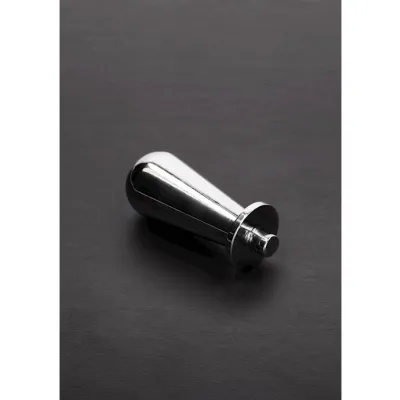 Steel Truncheon Plug 3 2 Inch Silver 3 2 Inch