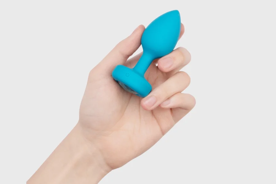 b-Vibe Vibrating Jewel Plug - S/M