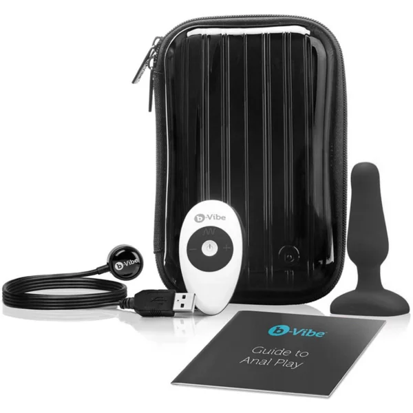 b-Vibe Novice Plug Waterproof Remote Control Vibrating Anal Toy