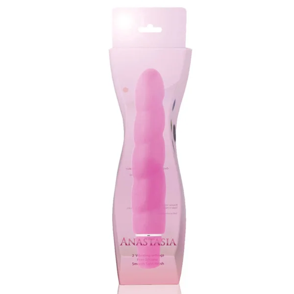 Luxe Anastasia Silicone Vibrator by Blush Novelties - Anastasia Pink