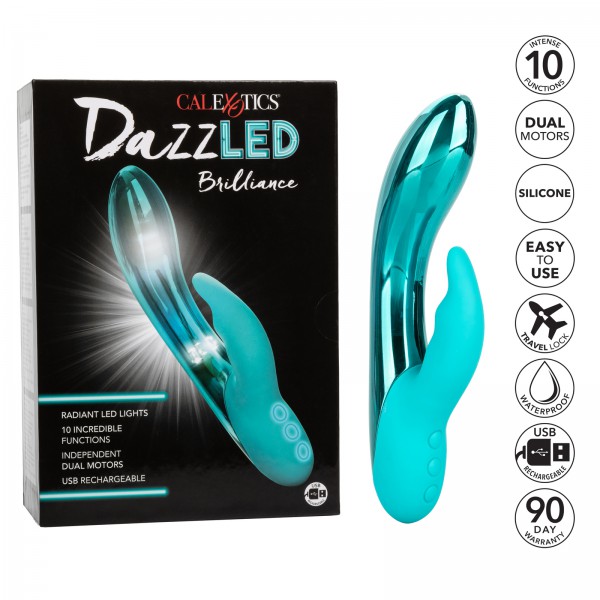 Brilliance Light Up Rabbit Vibrator