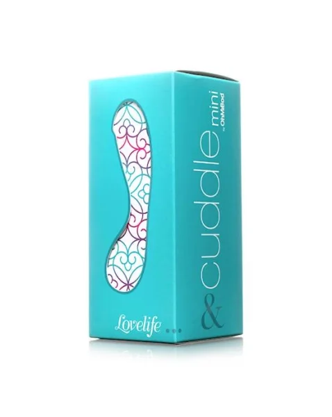 Lovelife Cuddle Mini G-spot Vibrator - 4.7 Inch - Aqua - 4.7 Inch