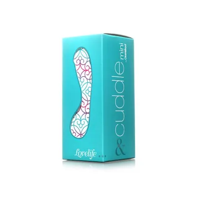 Lovelife Cuddle Mini G spot Vibrator 4 7 Inch Aqua 4 7 Inch