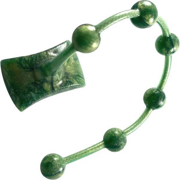 Emerald Gemstones, Small Silicone Anal Beads By Vixen — image 8 of 8
