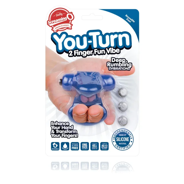 You-turn 2 Finger Fun Vibe - Blueberry