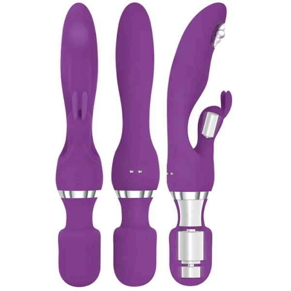 Adam & Eve - G-Motion Rabbit Wand Dual Vibrator