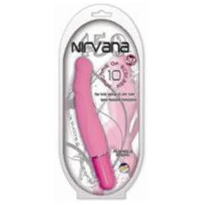 Nirvana 450 Vibrator 100 Percent Silicone Waterproof Pink