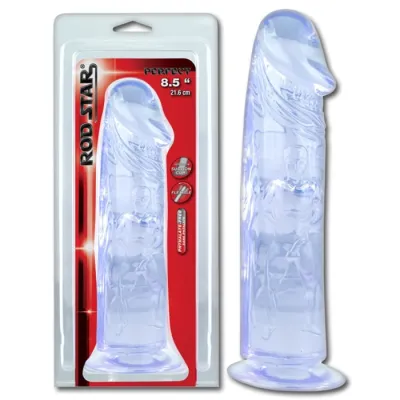 Rod Star 46 8 5 Clear Dildo