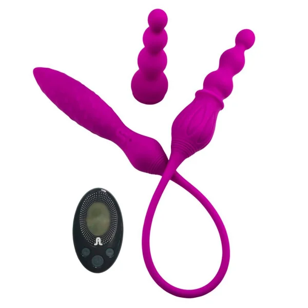 Adrien Lastic Remote Controlled 2X Double Ended Vibrator — image 4 of 4