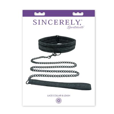 Sincerely Sportsheets Lace Collar and Leash