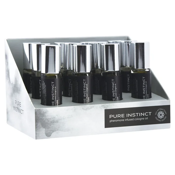 Pure Instinct Pheromone Cologne Oil for Him - 10.2ml 12 Pc Display Set — image 4 of 4