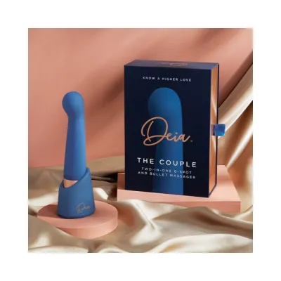 Deia The Couple G spot And Bullet Massager Silicone Blue
