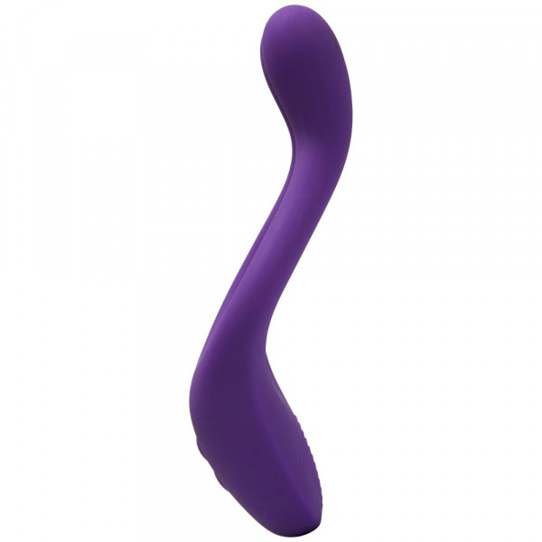 Tryst Multi Erogenous Zone Silicone Vibrator and Cock Ring- Purple